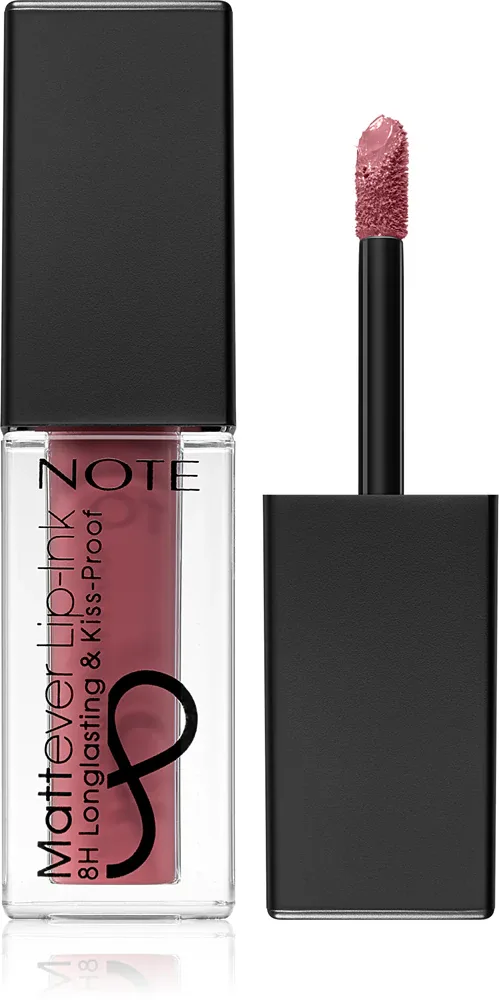 Note Cosmetique Mattever - Жидкая матовая помадка, 4.5 мл, оттенок 07 Mouve On