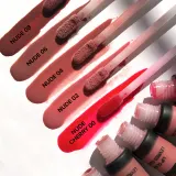 Nudestix Lip Glace - Блеск для губ, придающий объем, 10 мл, оттенок Nude 02 — фото 5