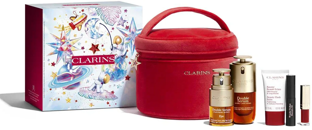 Clarins Double Serum Collection - Подарочный набор для лица