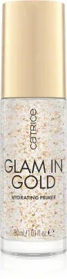 Catrice Glam In Gold Hydrating Primer - Увлажняющая база под макияж с 24-каратным золотом, 30 мл