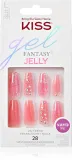 KISS Gel Fantasy Jelly - искусственные ногти, 28 шт — фото 1