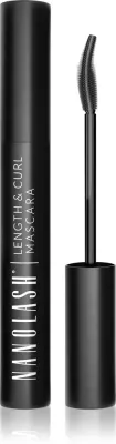 Nanolash Length&Curl Mascara - Тушь для ресниц, увеличивающая объем, удлиняющая и подкручивающая, 10 мл
