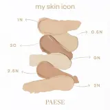 Paese My Skin Icon Mattifying Foundation - Подклад матирующий, 33 мл, оттенок 2,5N Nude Beige — фото 5