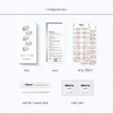 ohora Gel Nail Sticker N Newtro no.1 - Наклейки на ногти, 1 шт, оттенок ND-097 — фото 6
