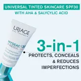 Uriage Hyseac 3-Regul - Комплексный уход для лица с тонизирующим эффектом против несовершенств кожи SPF 30, 40 мл — фото 4