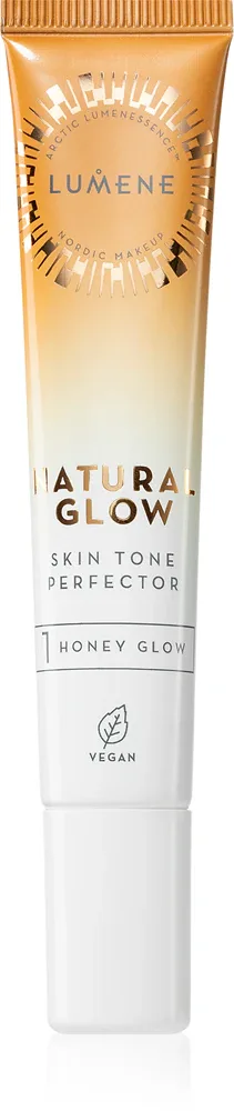 Lumene Natural Glow Skin Tone Perfector - Розовый крем для лица, 20 мл, оттенок 1 Honey Glow