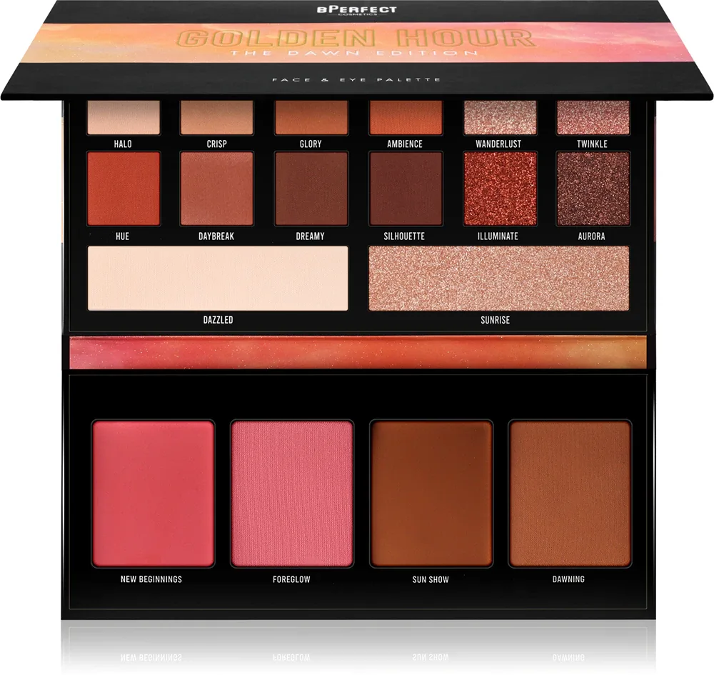BPerfect Golden Hour The Dawn Edition - Палетка многофункциональная для лица, 54.6 г