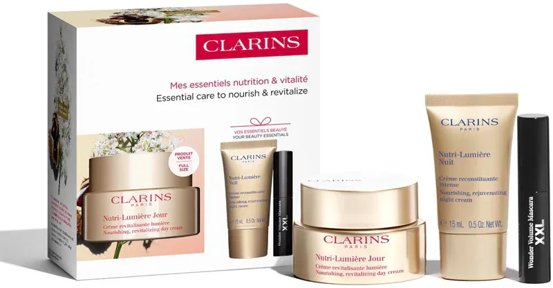 Clarins Nutri-Lumiere Collection - Подарочный набор для зрелой кожи