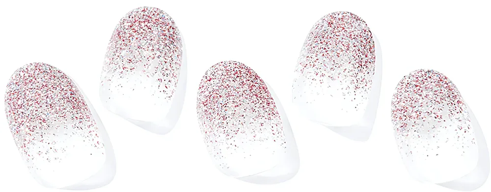ohora Gel Nail Sticker N Basic Nails no.3 - Наклейки на ногти, 30 шт, оттенок NBS-003