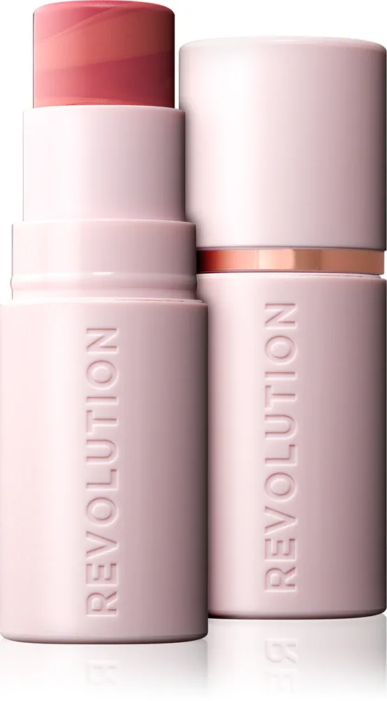 Makeup Revolution Skin Silk Blush Stick - Румяна для щек в креме в стике, 4.5 г