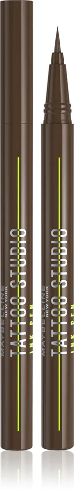 MAYBELLINE NEW YORK Tattoo Liner Ink Pen - Подводка для глаз в виде карандаша, 1 мл, оттенок Brown