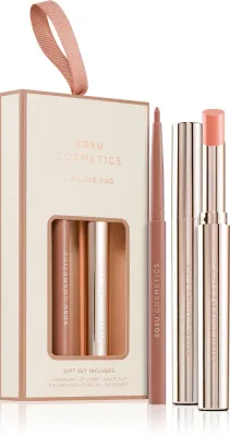 SOSU Cosmetics Lip Luxe Duo - Подарочный набор для губ оттенок Nude, 1 шт