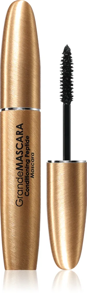 Grande Cosmetics GrandeMascara - Уходовая тушь для ресниц, придающая объем и изогнутость, 5.6 г, оттенок Black