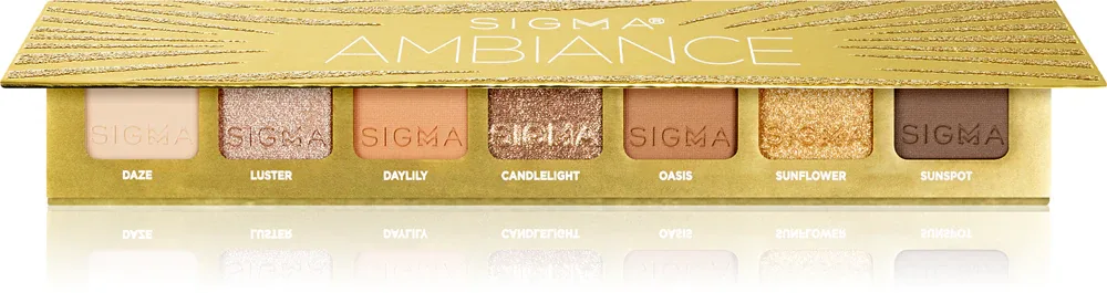 Sigma Beauty Ambiance Mini - Палетка теней для век: палетка теней для век, 7 г