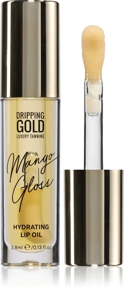 Dripping Gold Hydrating Cherry Gloss - Блеск для губ с увлажняющим действием, 3.8 мл, оттенок Mango