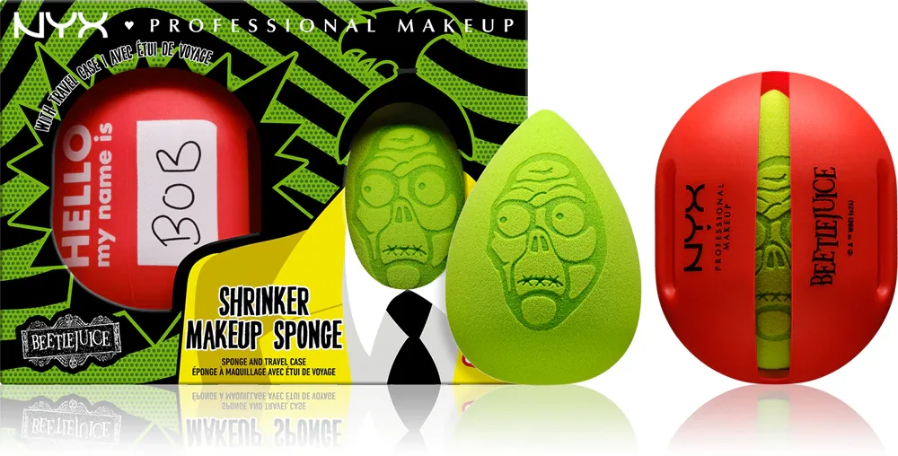 NYX Professional Makeup Beetlejuice Shrinker Makeup Sponge - Губка для макияжа, 1 шт