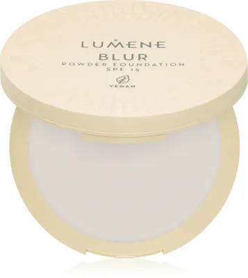 Lumene Blur - Тональный крем-пудра SPF 15, 10 г
