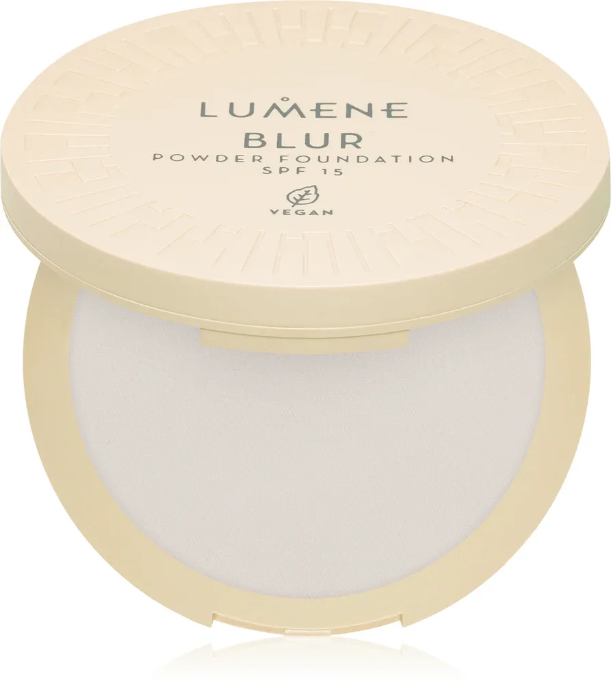 Lumene Blur - Тональный крем-пудра SPF 15, 10 г, оттенок No. 0