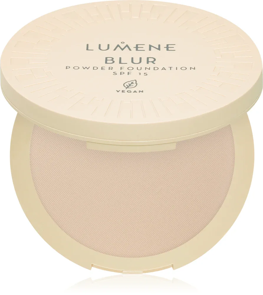 Lumene Blur - Тональный крем-пудра SPF 15, 10 г, оттенок No. 1
