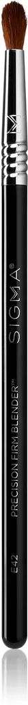 Sigma Beauty Eyes E42 Precision Firm Blender Brush - Кисть для точного нанесения теней на веки, 1 шт