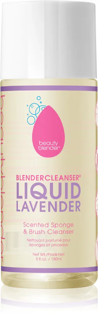Средство для очищения спонжей beautyblender Blendercleanser Liquid Lavender жидкое, с лавандой