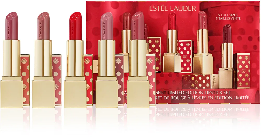 Estee Lauder Holiday Lipstick Set - Подарочный набор для губ, лимитированное издание edycja limitowana, 1 шт