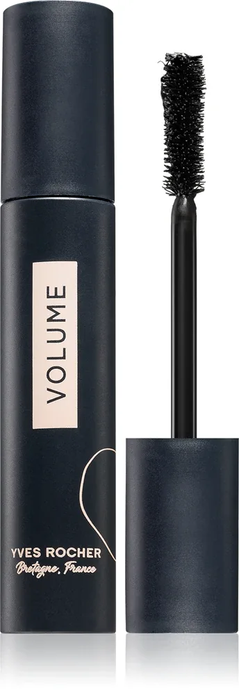 Yves Rocher Volume - Тушь для ресниц, подчеркивающая и увеличивающая их объем, 8 мл, оттенок Black