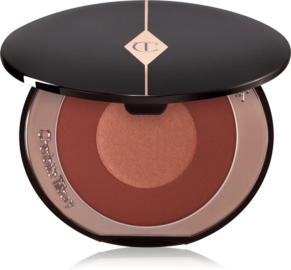 Charlotte Tilbury Pillow Talk Cheek To Chic - Пудровая румяна, 8 г, оттенок Pillow Talk Intense
