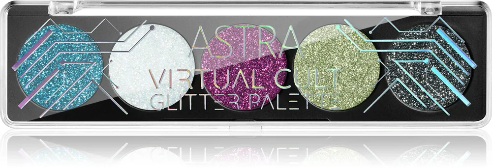 Astra Make-up Virtual Cult - Палетка теней для век: палетка теней для век, 4 г, оттенок 04 Tokyo Paradigm