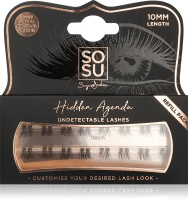 SOSU Cosmetics Hidden Agenda Undetectable Lashes - Клоки ресниц без узлов