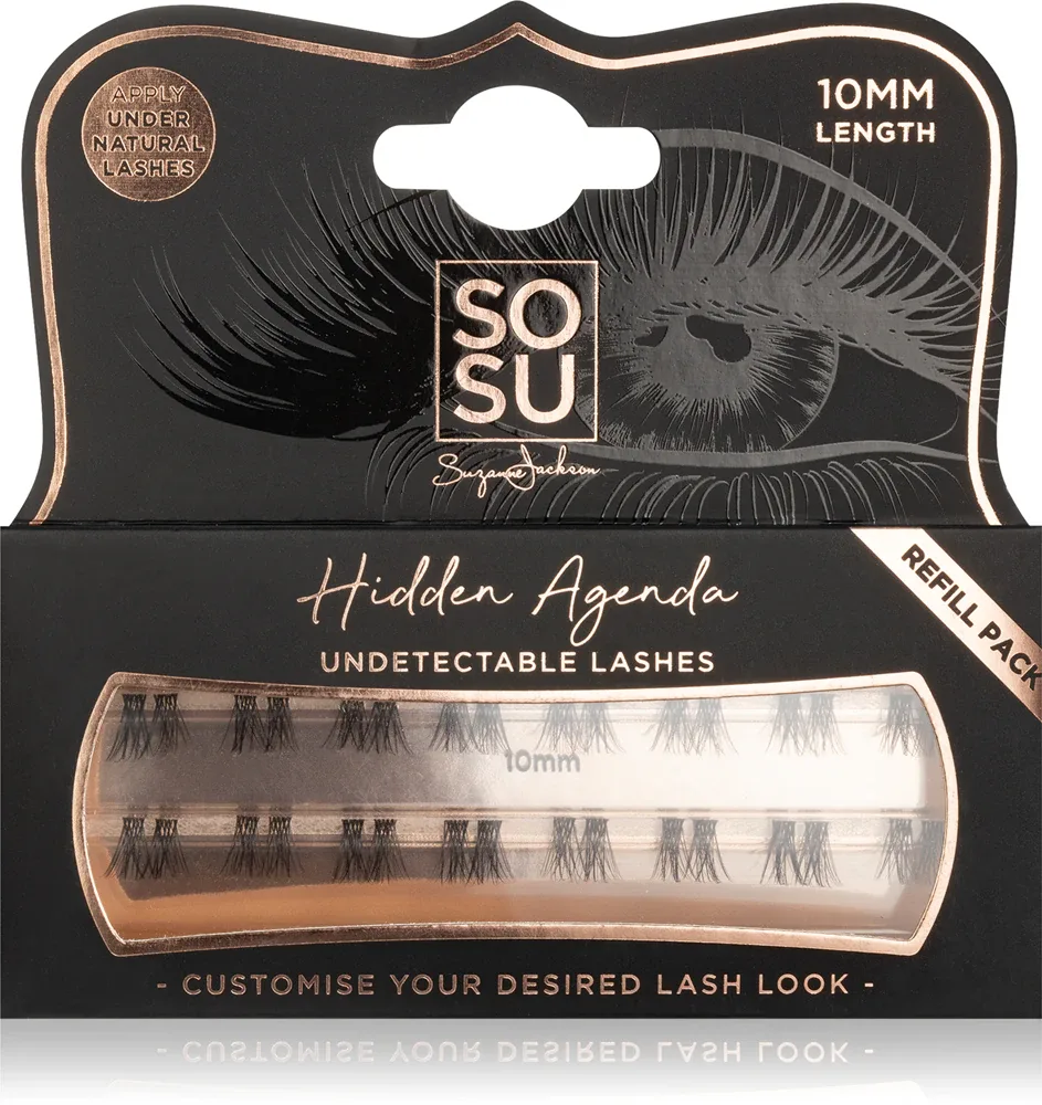 SOSU Cosmetics Hidden Agenda Undetectable Lashes - Клоки ресниц без узлов
