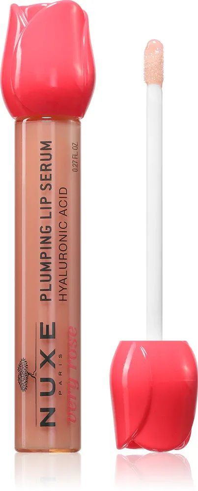 Nuxe Very Rose Plumping Lip Serum - Блеск для губ с эффектом увеличения, 8 мл