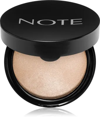 Note Cosmetique Baked Highlighter - Розовый хайлайтер для лица, 10 г