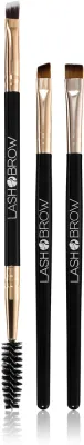 Lash Brow Eyebrow brushes - Набор кистей для бровей, 3 шт