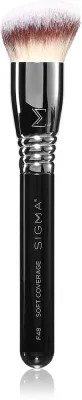 Sigma Beauty Face F48 Soft Coverage - Кисть для кремового тонального крема, 1 шт