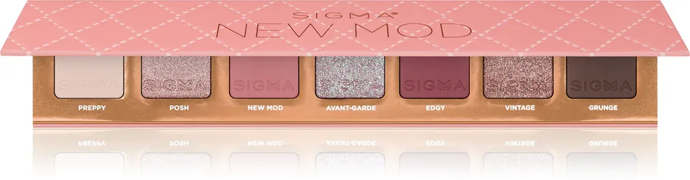 Sigma Beauty New Mod Eyeshadow Palette - Палетка теней для век: палетка сеней до повек, 8 г