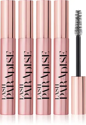 L’Oreal Paris Lash Paradise - Тушь для ресниц, удлиняющая и придающая объем, черная 4x, 4 мл