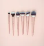 SOSU Cosmetics Luxury Brush Face Collection - Набор кистей для лица, 6 шт — фото 4