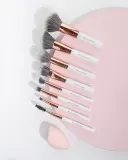 Brushworks Exclusive Makeup Brush and Sponge Set - Косметический набор кистей — фото 2