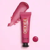 MAYBELLINE NEW YORK Face Studio Cheek Heat - Румяна для щек в креме, 10 мл, оттенок 25 Fuchsia Spark — фото 3