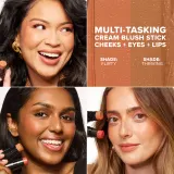 Nudestix Glamzilla Dirty 30 Blush Kit - Многофункциональный косметический продукт для макияжа глаз, губ и лица, 2 шт — фото 5