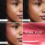 SOSU Cosmetics Liquid Blush Satin - Румяна в жидкой форме, 9 мл, оттенок Pink Pop — фото 2