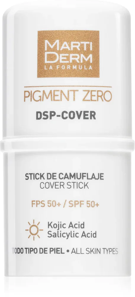 MartiDerm Pigment Zero DSP-Cover - Корректор против пигментных пятен на коже SPF 50+, 4 мл