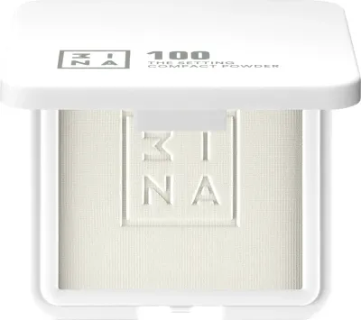3INA The Setting Compact Powder - Прозрачная пудра в компакте, 11.5 г