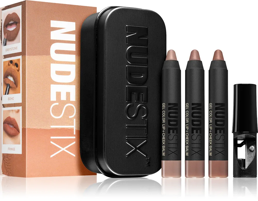 Nudestix 90's Nude Mini Lips - Набор матирующей косметики для губ