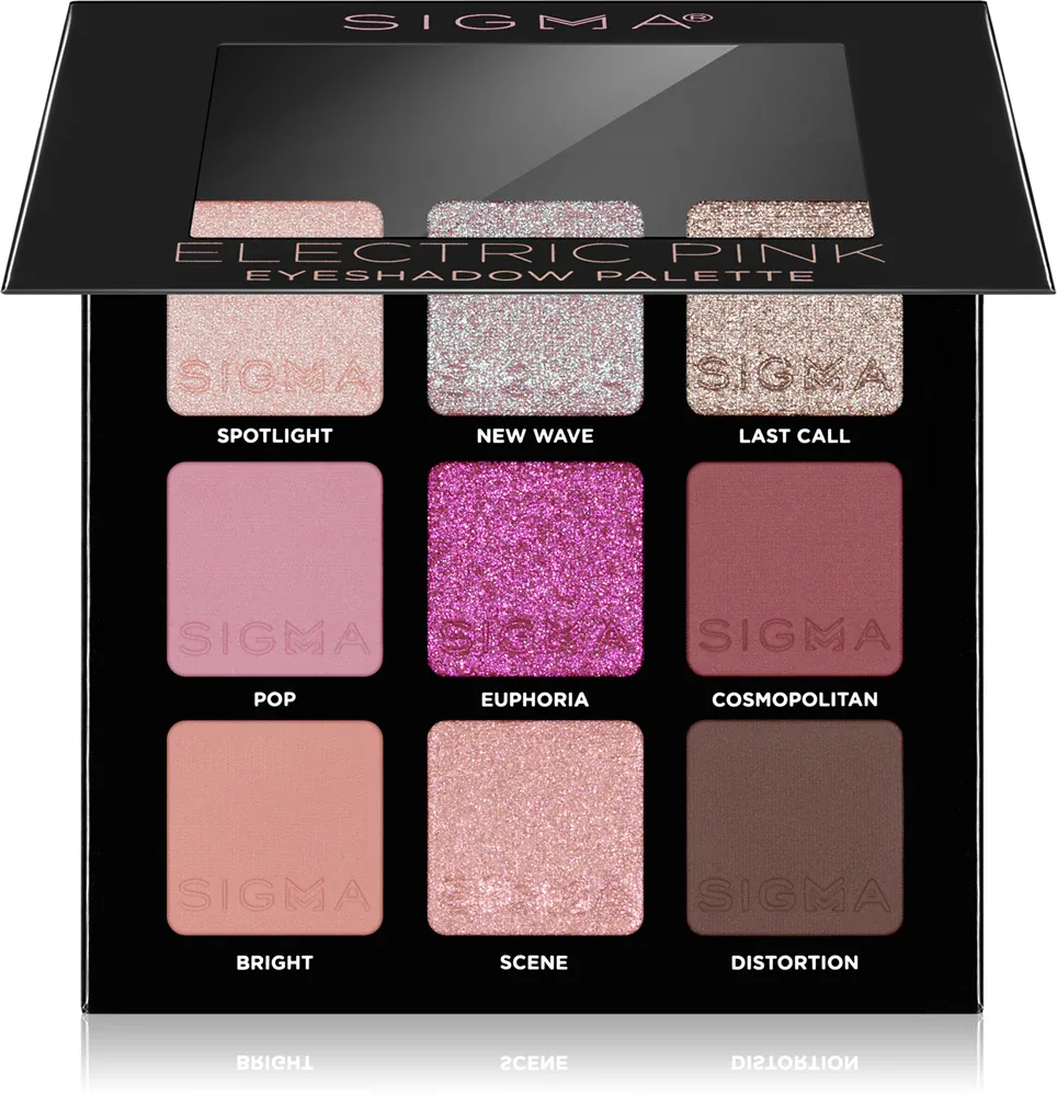 Sigma Beauty Party on The Go - Палетка теней для век: палетка теней для век, 9 г, оттенок Electric Pink