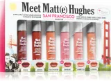 theBalm Meet Matt(e) Hughes Mini Kit San Francisco - Набор жидких помад для долговременного эффекта — фото 1