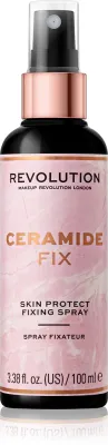 Makeup Revolution Ceramide Fix - Спрей для фиксации макияжа, 100 мл