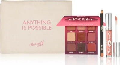 Barry M Bundle Hazy Sunset - Набор декоративной косметики, 4 шт
