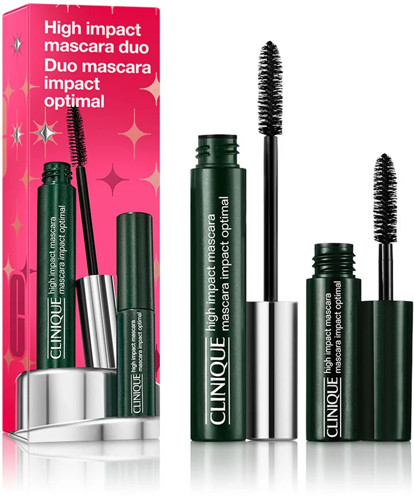 Clinique Holiday High Impact Mascara Duo - Праздничный набор для глаз, 1 шт
